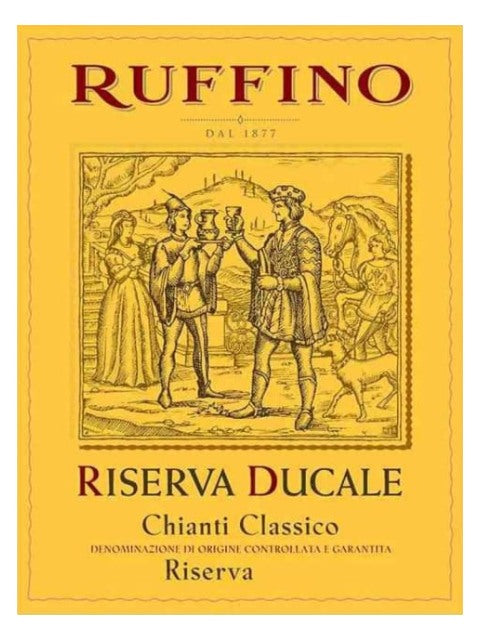 DAMAGED LABEL: Ruffino Riserva Ducale Chianti Classico 2021 (750 ml)