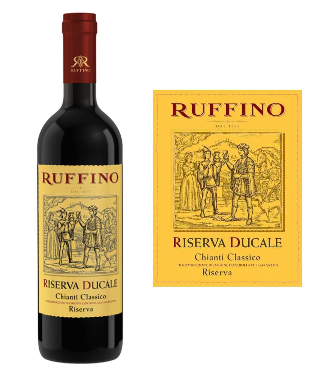 DAMAGED LABEL: Ruffino Riserva Ducale Chianti Classico 2021 (750 ml)