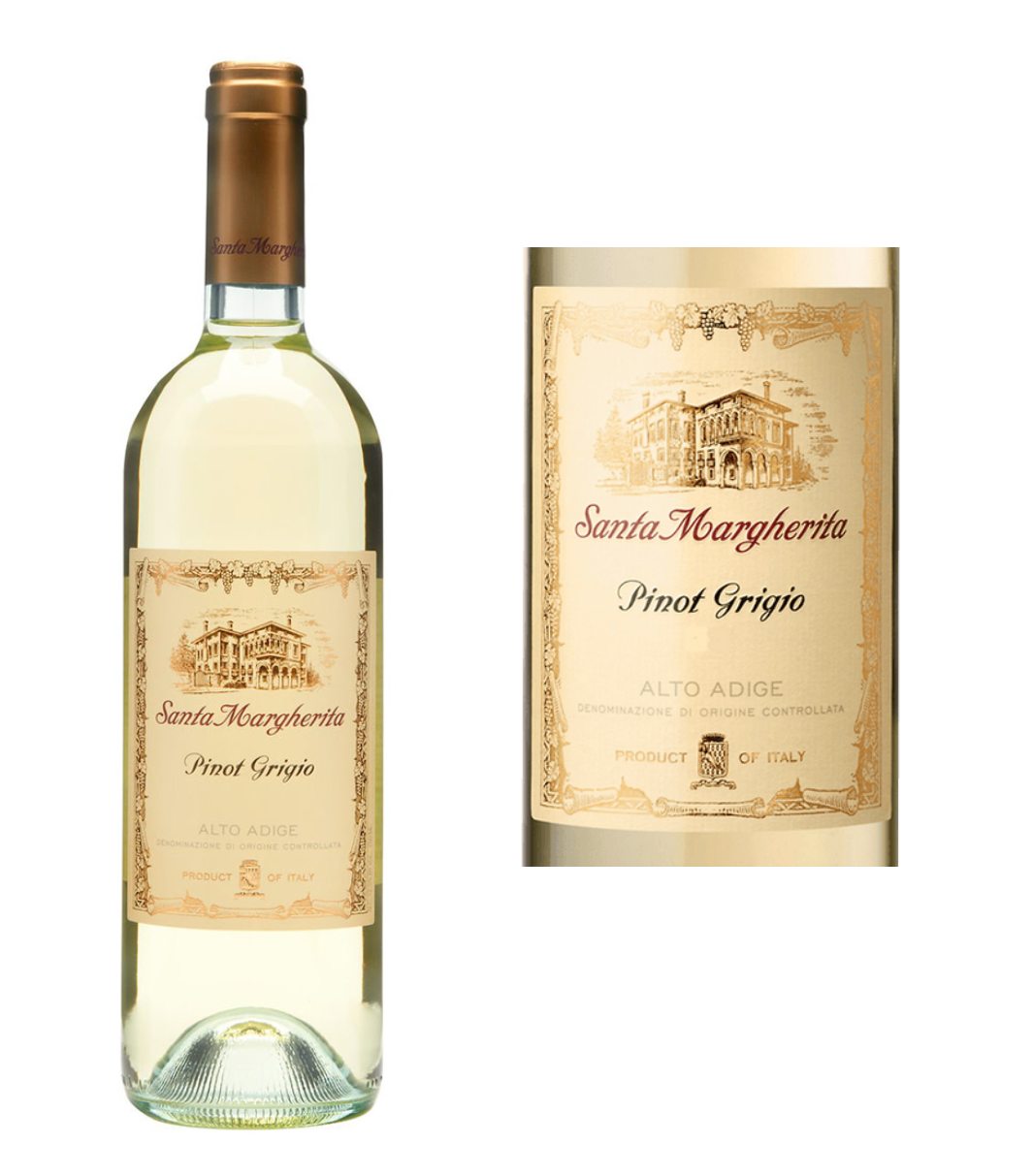DAMAGED LABEL: Santa Margherita Pinot Grigio Alto Adige 2024 (750 ml)
