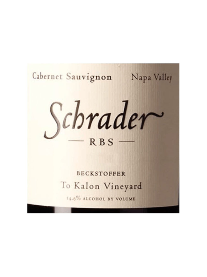 Schrader RBS To Kalon Vineyard Cabernet Sauvignon 2021 (750 ml)