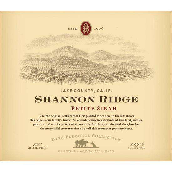 Shannon Ridge High Elevation Petite Sirah 2021 (750 ml)