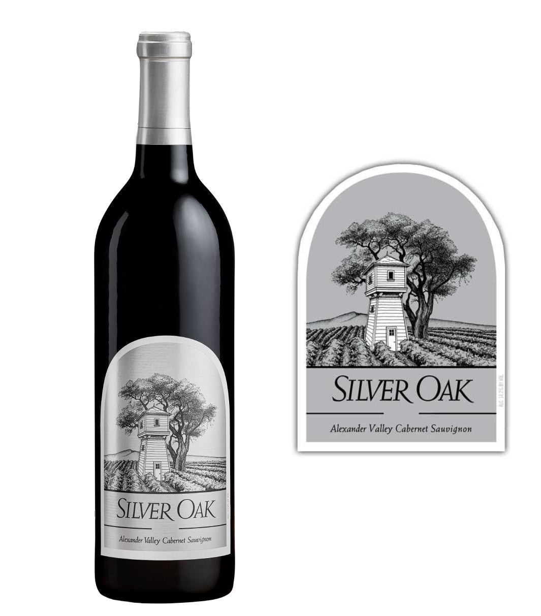DAMAGED LABEL: Silver Oak Cabernet Sauvignon Alexander Valley (750 ml)