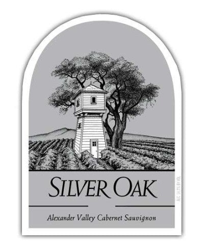 DAMAGED LABEL: Silver Oak Cabernet Sauvignon Alexander Valley  (750 ml)