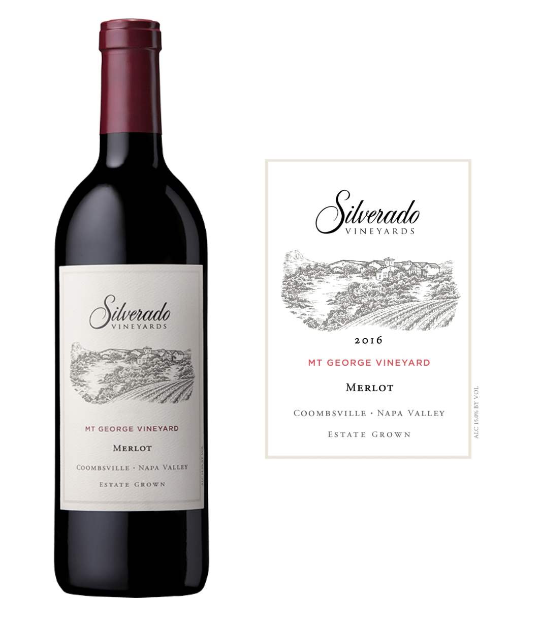 Silverado Mt. George Merlot 2016 (750 ml)