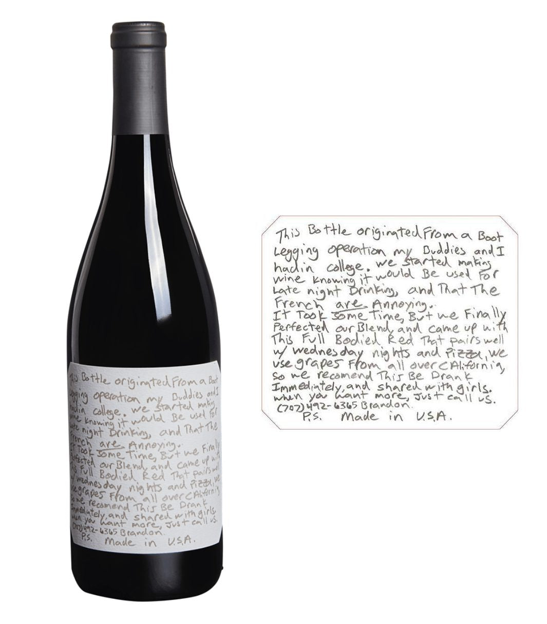 Slo Down Wines Sexual Chocolate Red 2022 (750 ml)