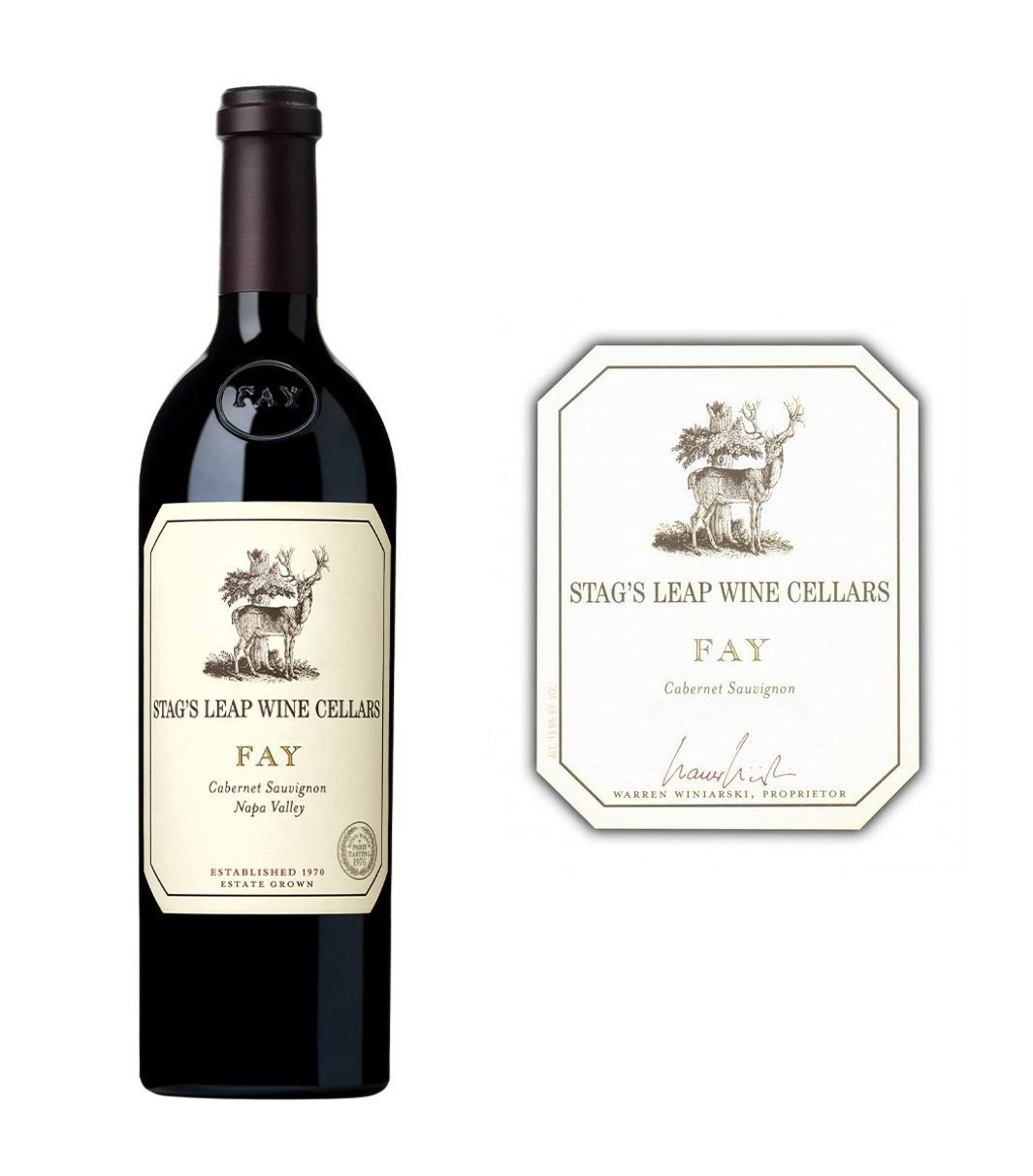 Stag's Leap Wine Cellars Fay Vineyard Cabernet Sauvignon 2021 (750 ml)