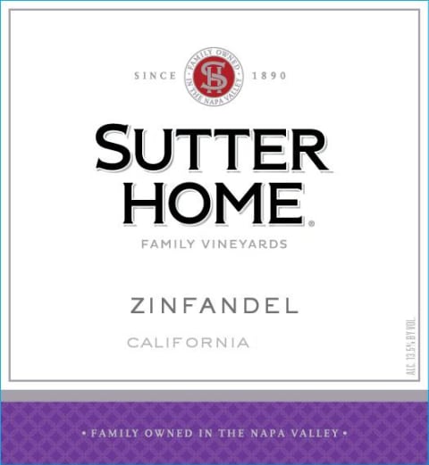 Sutter Home Zinfandel (750 ml)