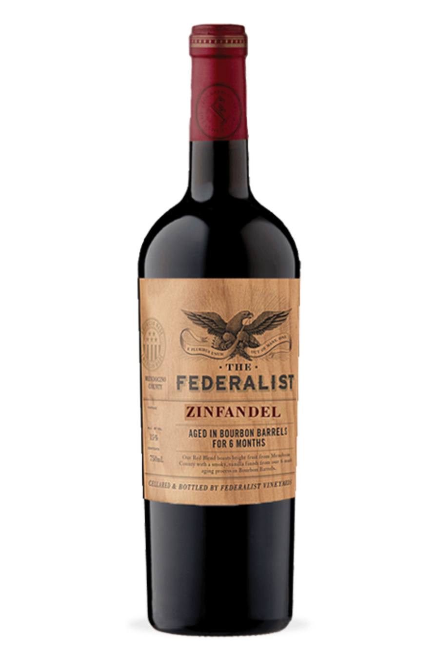The Federalist Bourbon Barrel-Aged Zinfandel 2016 (750 ml)