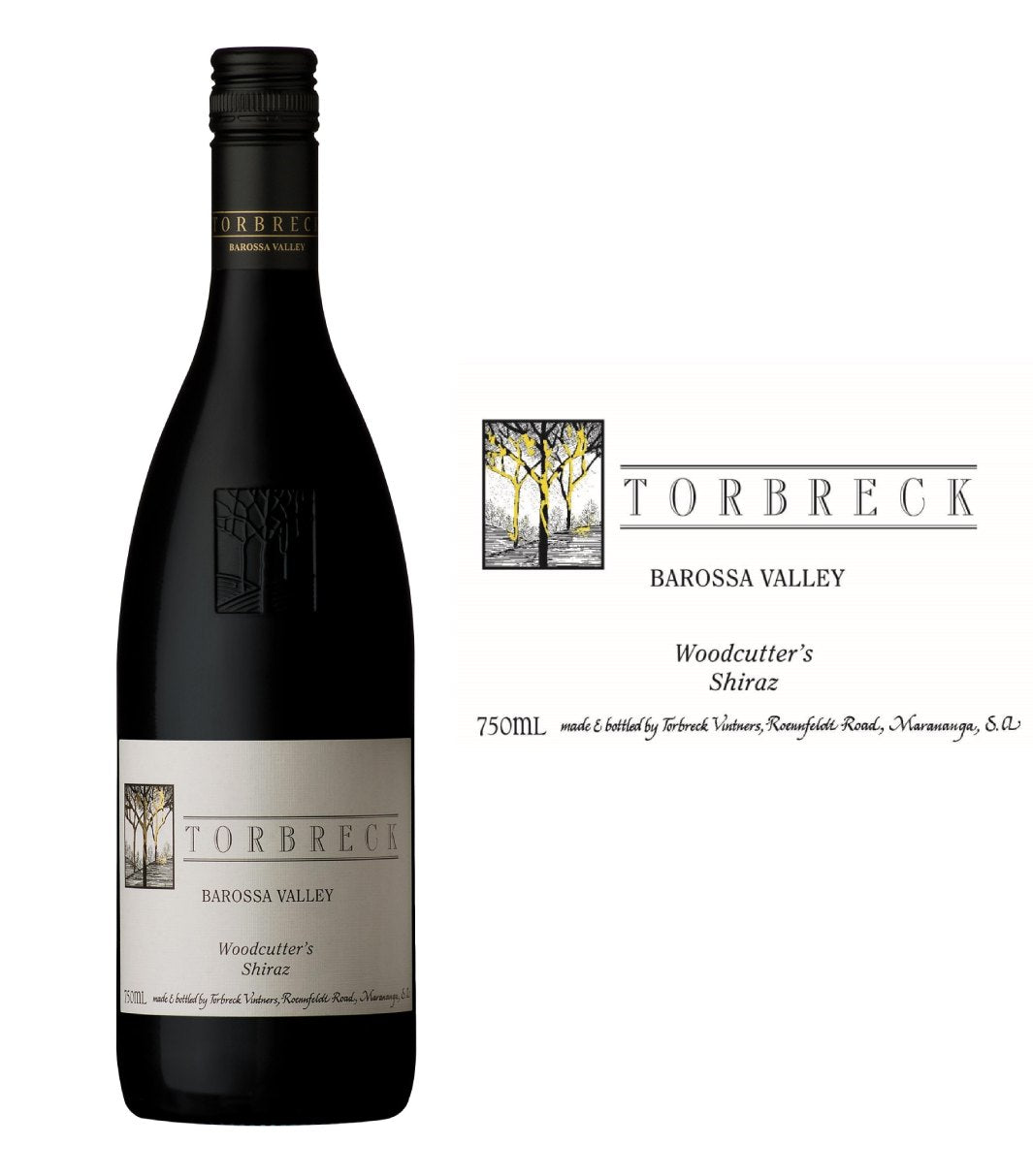 DAMAGED LABEL: Torbreck Woodcutter's Shiraz 2021 (750 ml)
