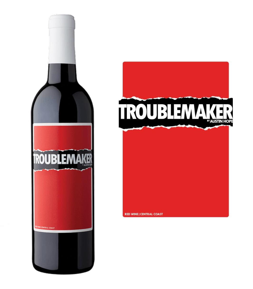 Troublemaker Red Blend Bold and Playful Red Blend BuyWinesOnline