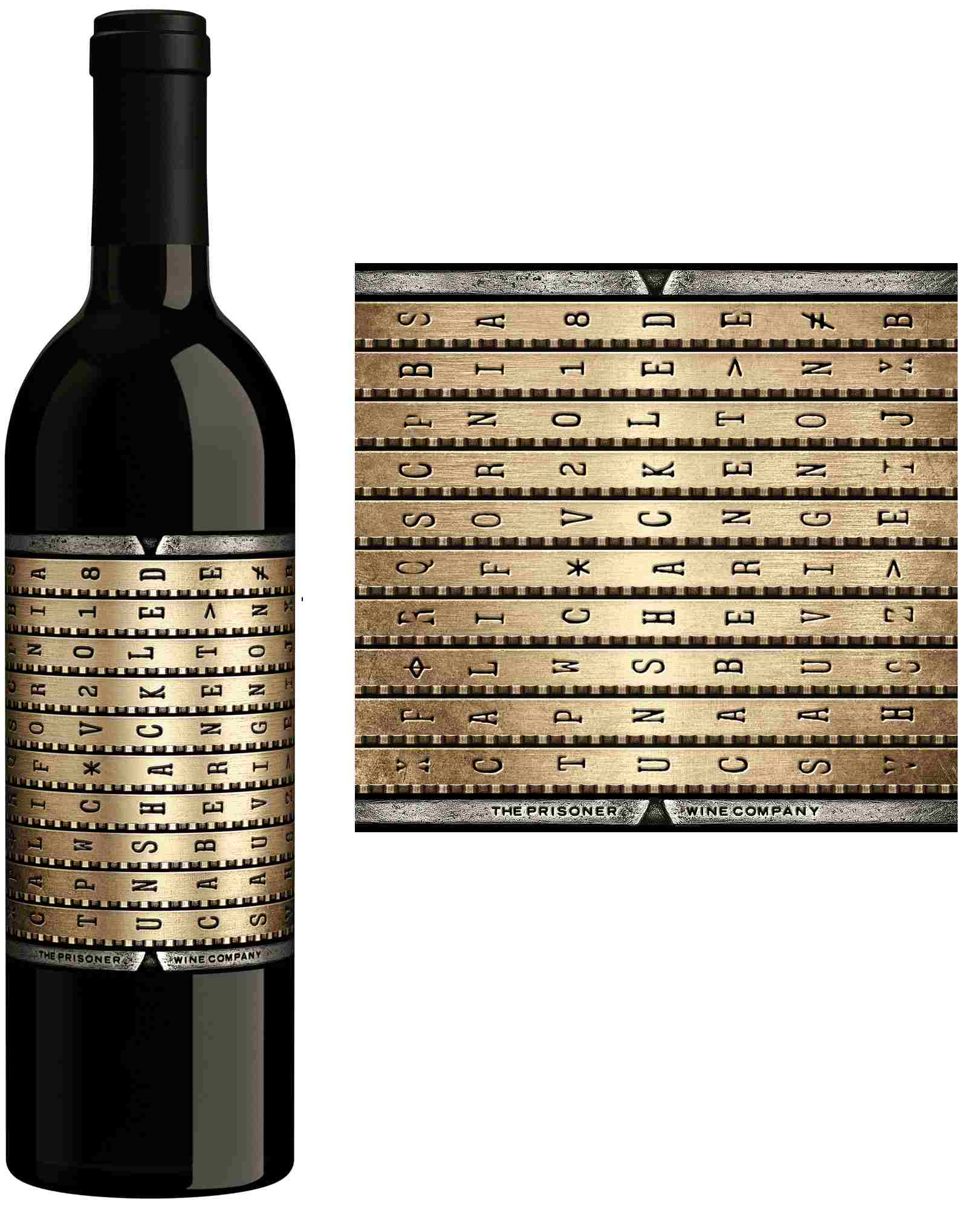DAMAGED LABEL: Unshackled Cabernet Sauvignon by The Prisoner Wine Company (750 ml)