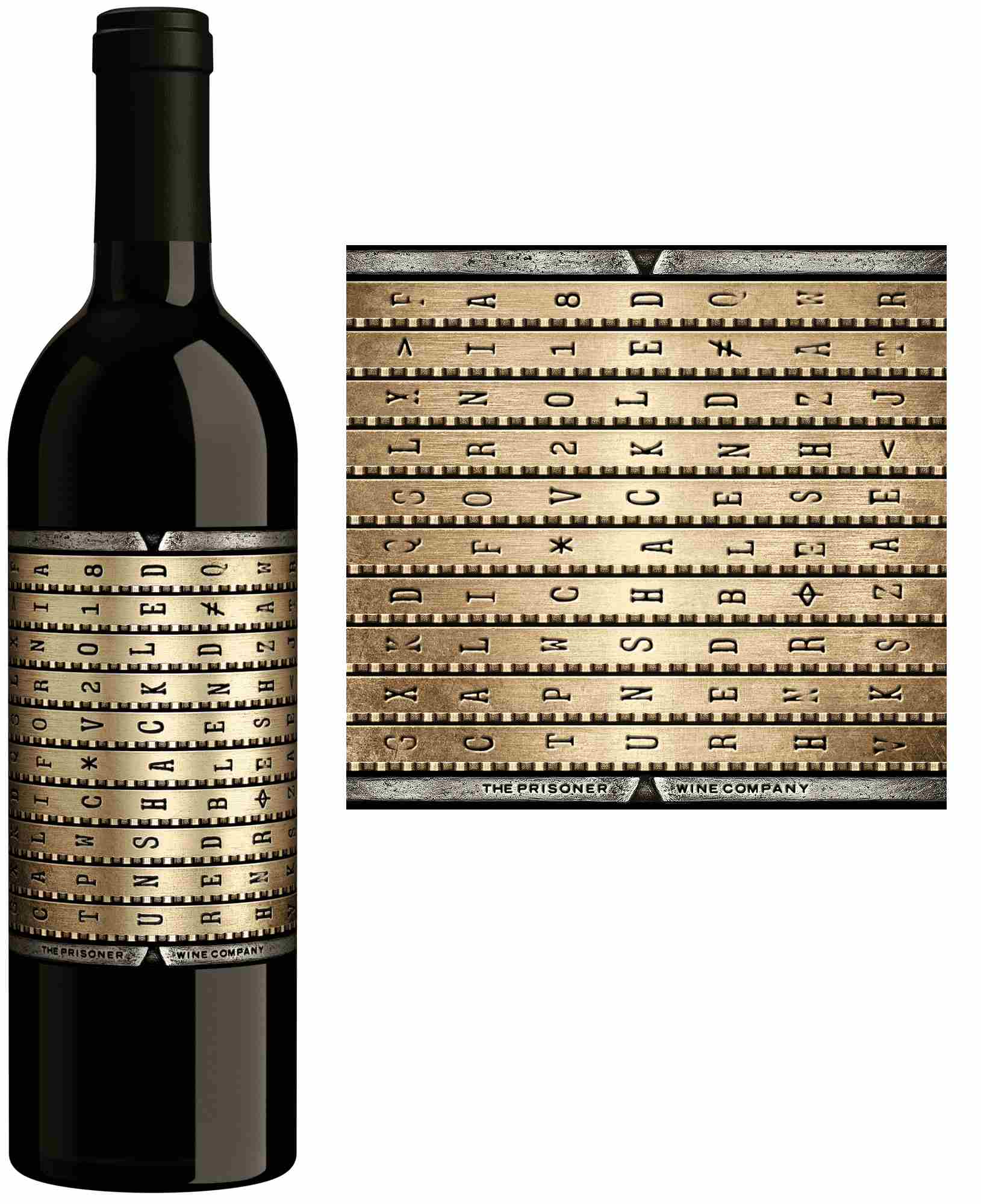 DAMAGED LABEL: Unshackled by The Prisoner Red Blend (750 ml)