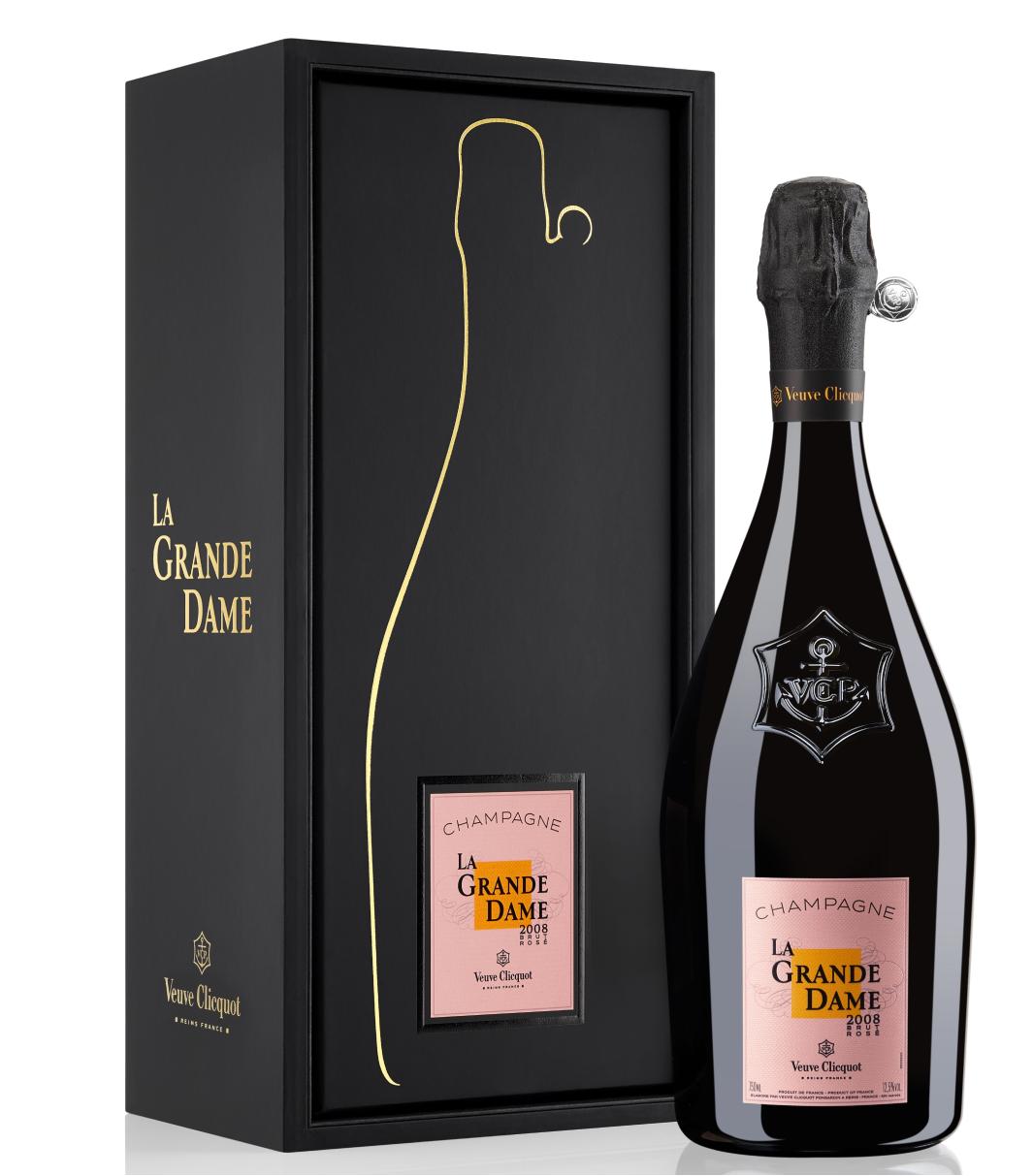 Veuve Clicquot La Grande Dame Rose 2015 With Gift Box (750 ml)