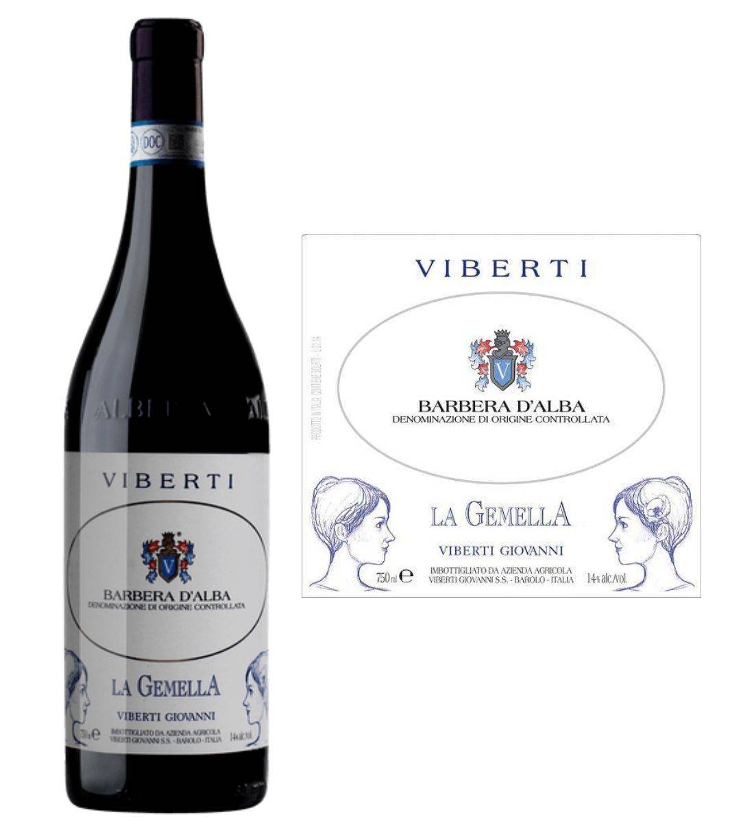 Viberti La Gemella Barbera d'Alba 2017 (750 ml)