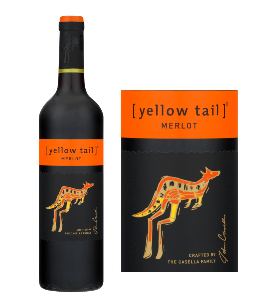 Yellow Tail Merlot (750 ml) - BuyWinesOnline.com