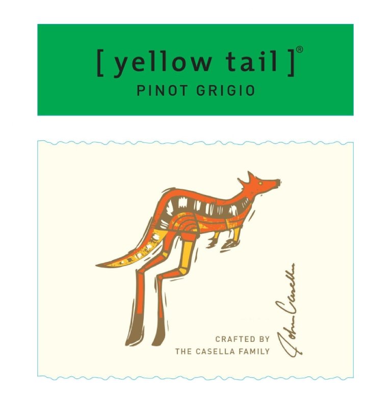 Yellow Tail Pinot Grigio (750 ml)
