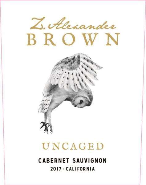 Z. Alexander Brown Uncaged Cabernet Sauvignon 2017 (750 ml) - BuyWinesOnline.com