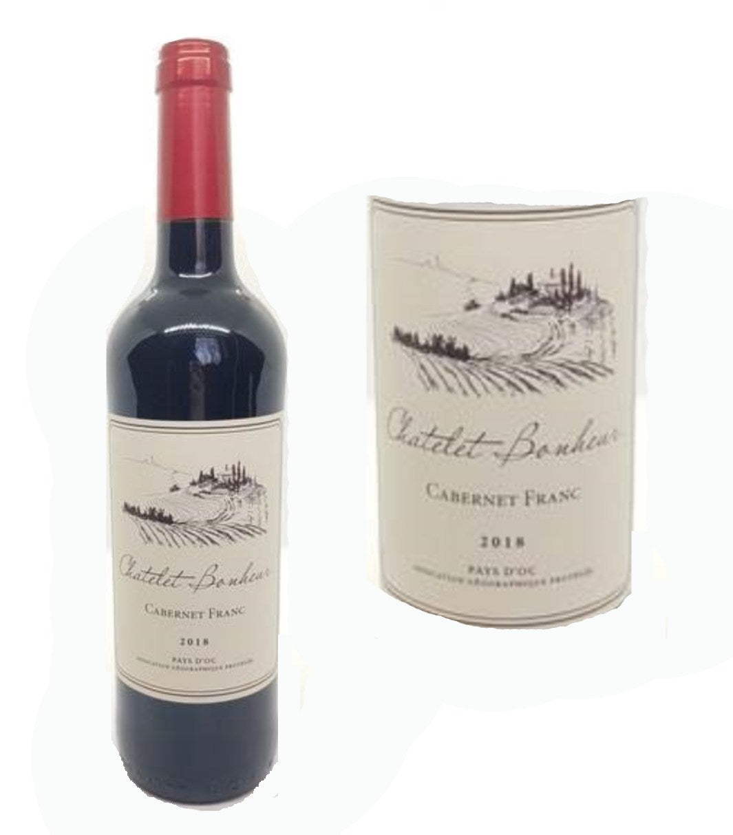 Chatelet Bonheur Cabernet Franc 2018 (750 ml)