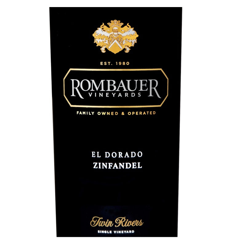Rombauer El Dorado Twin Rivers Zinfandel 2018 (750 ml)