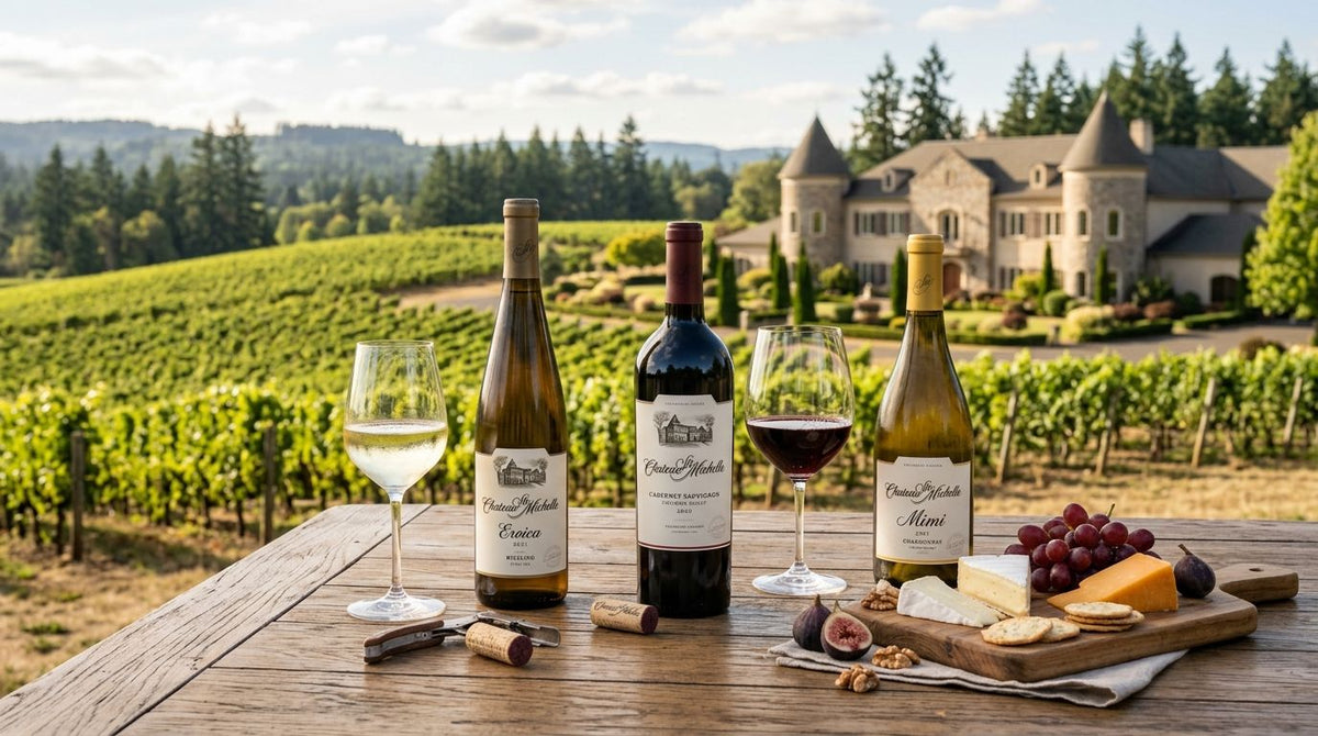 Chateau Ste Michelle wines for Pacific Northwest wine lovers