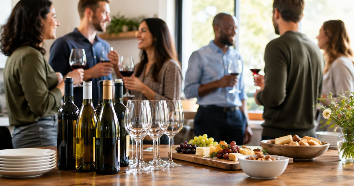 How much wine do you need for a party of 20?