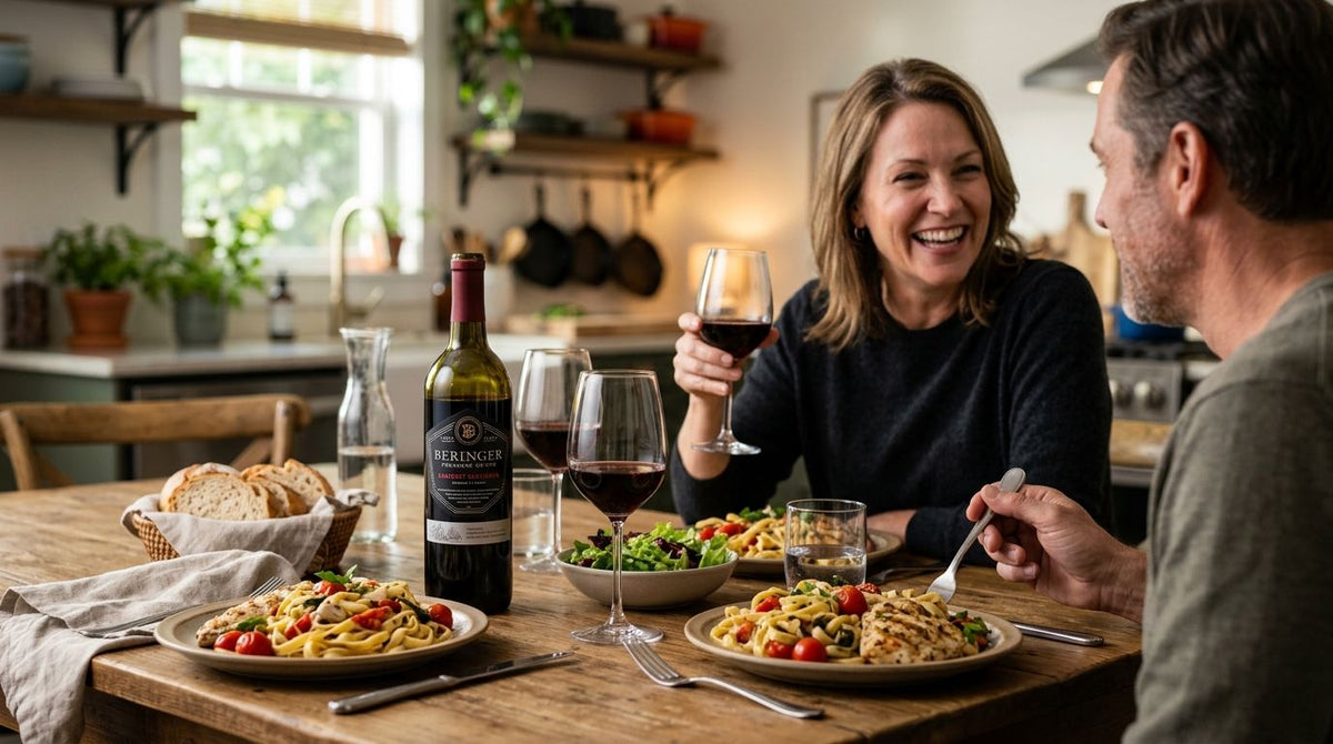 Beringer wine for casual weeknight dinners