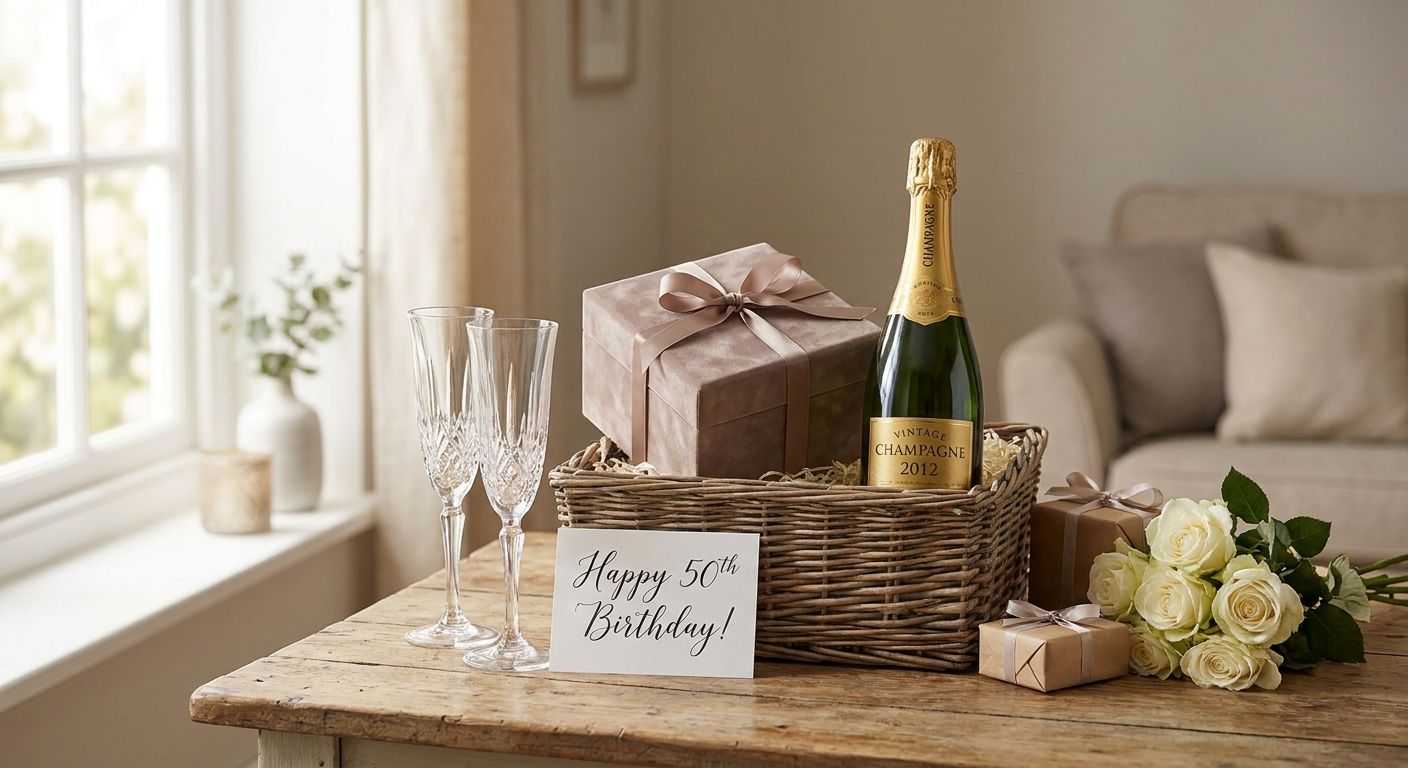 Champagne gifts for milestone birthdays