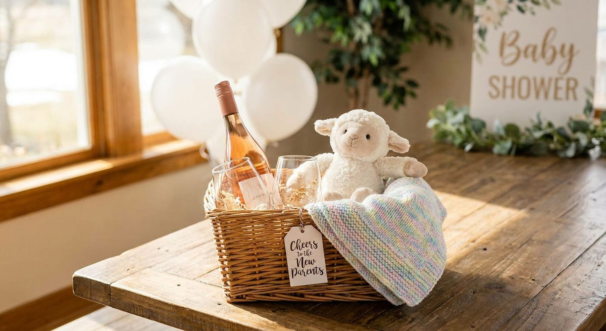 Wine gift sets for baby showers