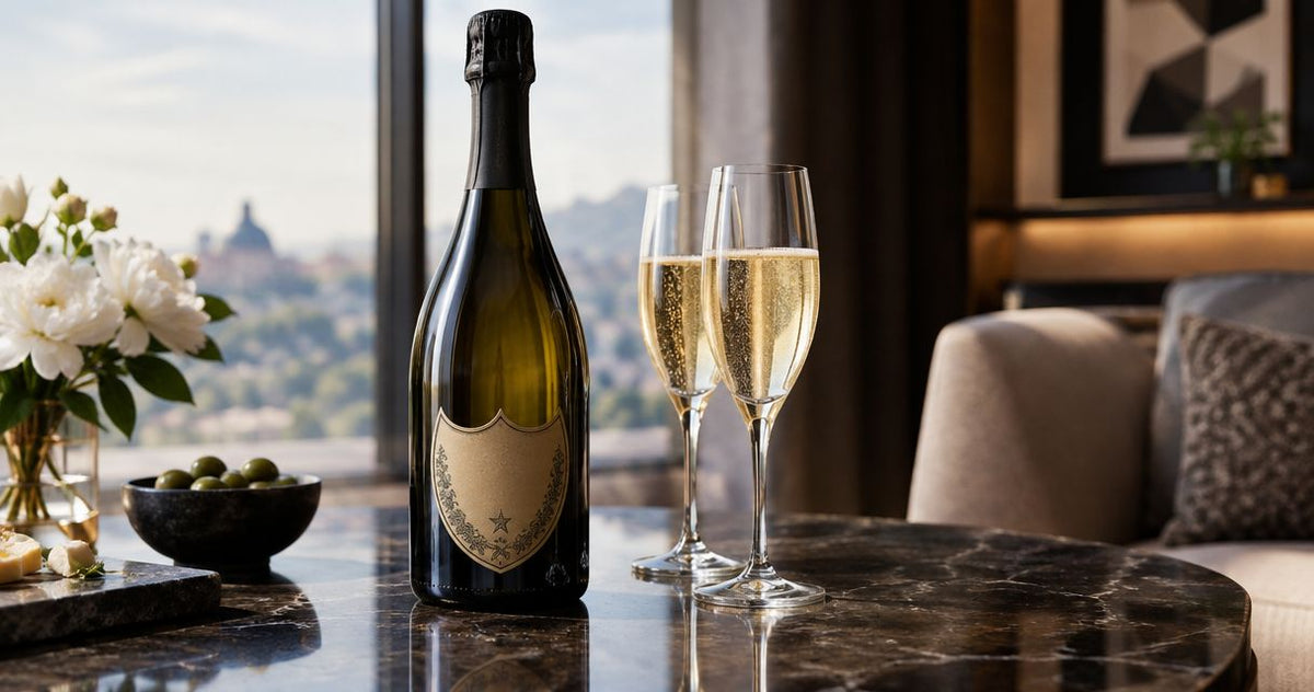 How much does a bottle of Dom Pérignon cost?