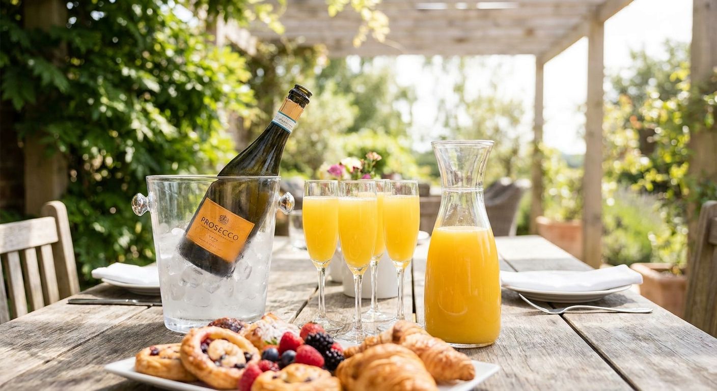Prosecco for brunch and mimosas