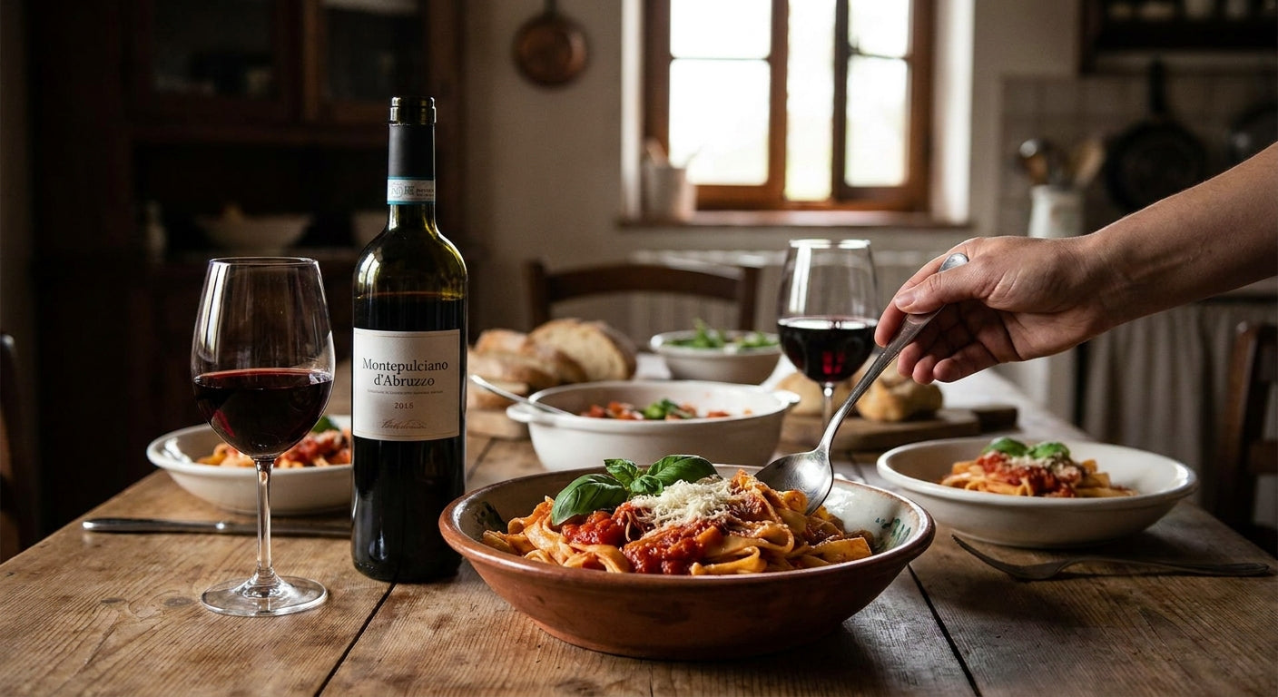 Best Montepulciano wines for pasta night