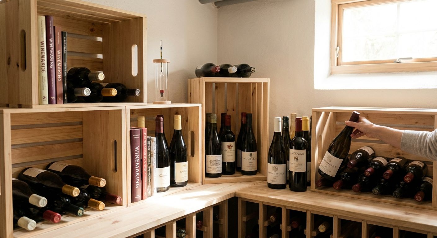 How to start a home wine cellar on a budget
