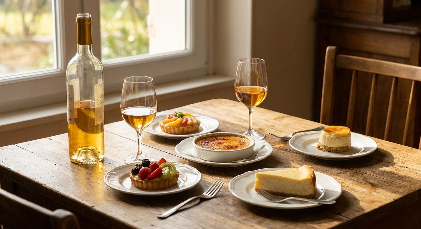 Best sweet white wines for dessert pairing