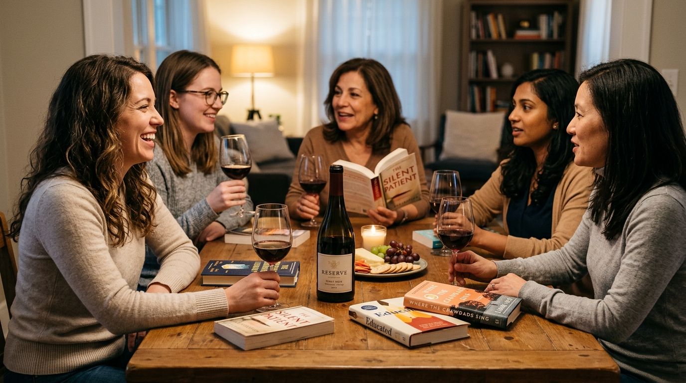 Best wine for a book club night