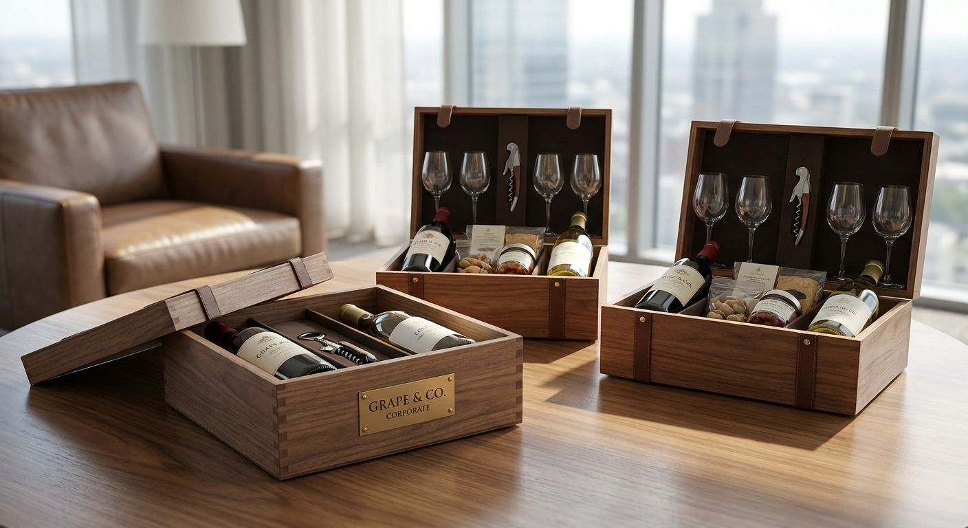 Wine gift sets for corporate gifting