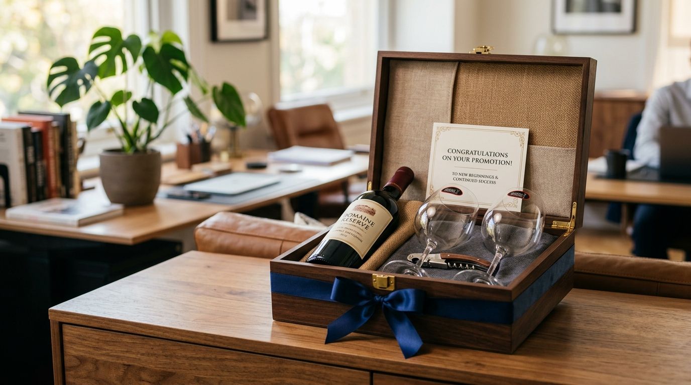 Best wine gift sets for a new job promotion
