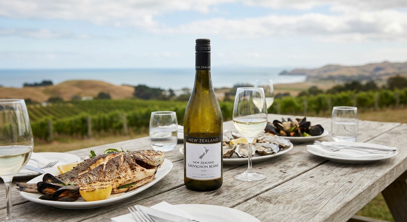 New Zealand wine for seafood lovers