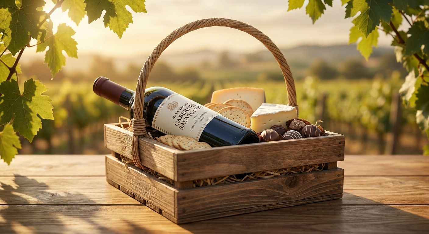 Napa Valley cabernet sauvignon for gift baskets