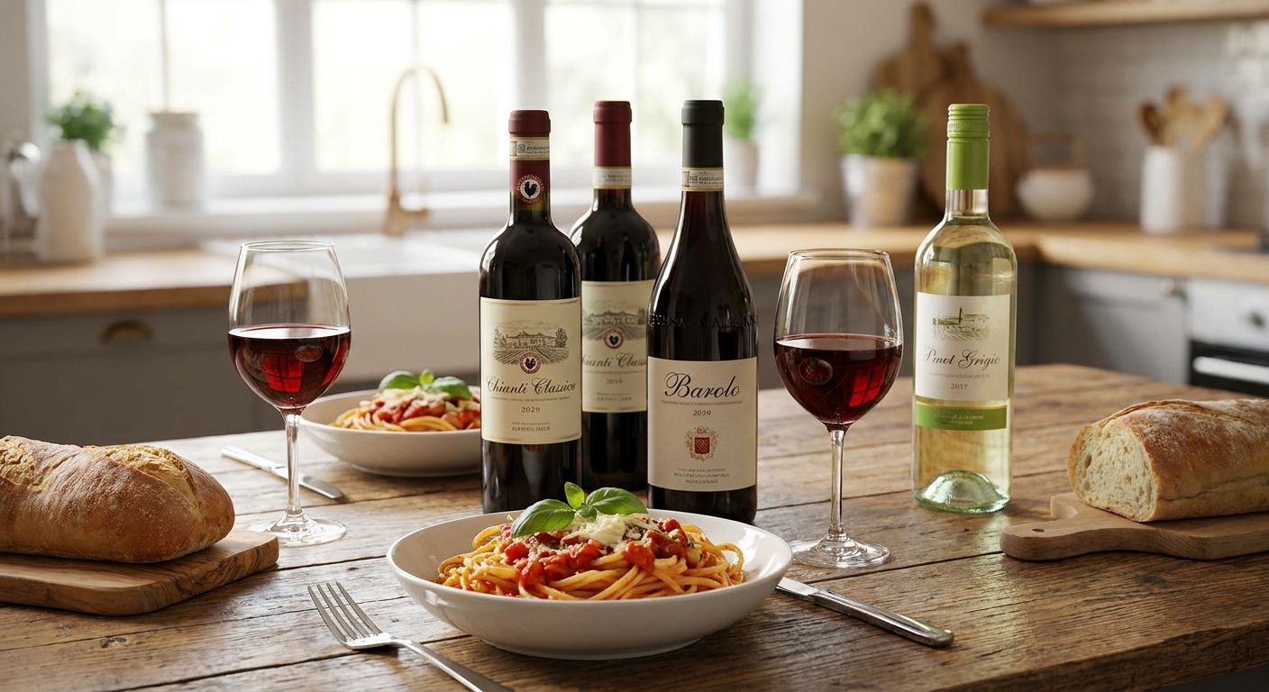 Best Italian wines for pasta night