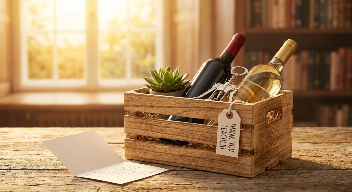 Wine gift sets for teacher appreciation