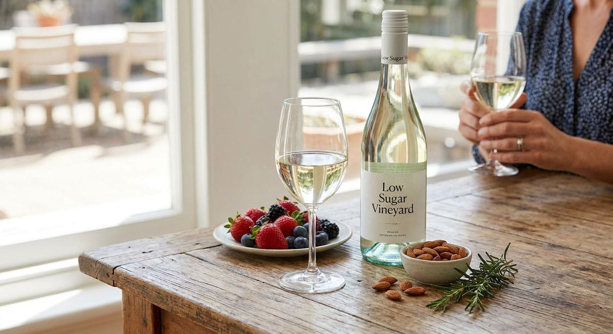 Low sugar wine for health-conscious drinkers