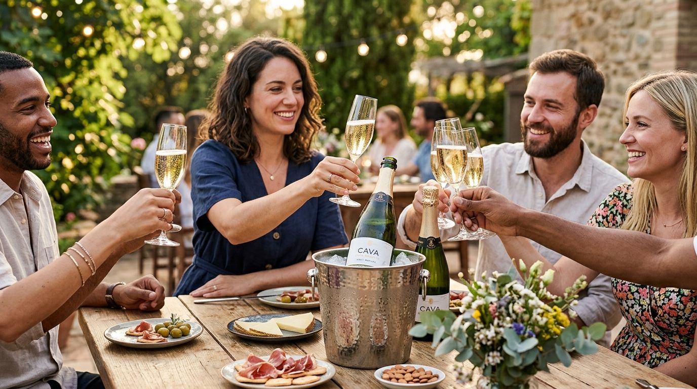 Cava wine for budget-friendly celebrations