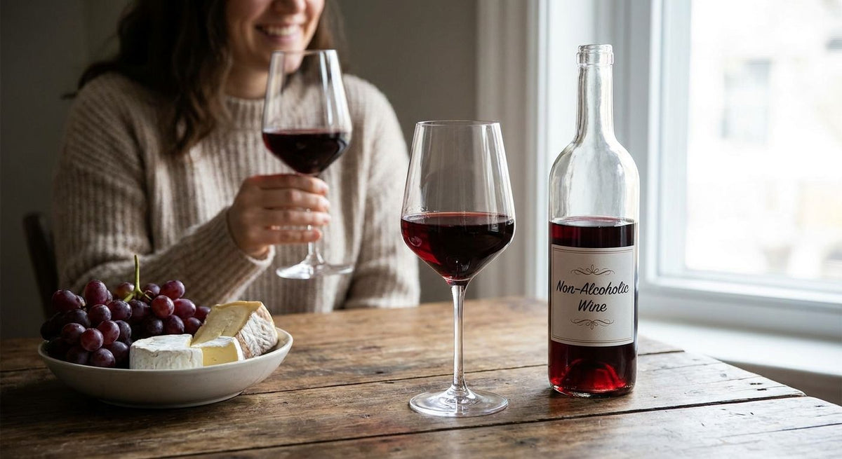 Non-alcoholic wine for sober curious drinkers