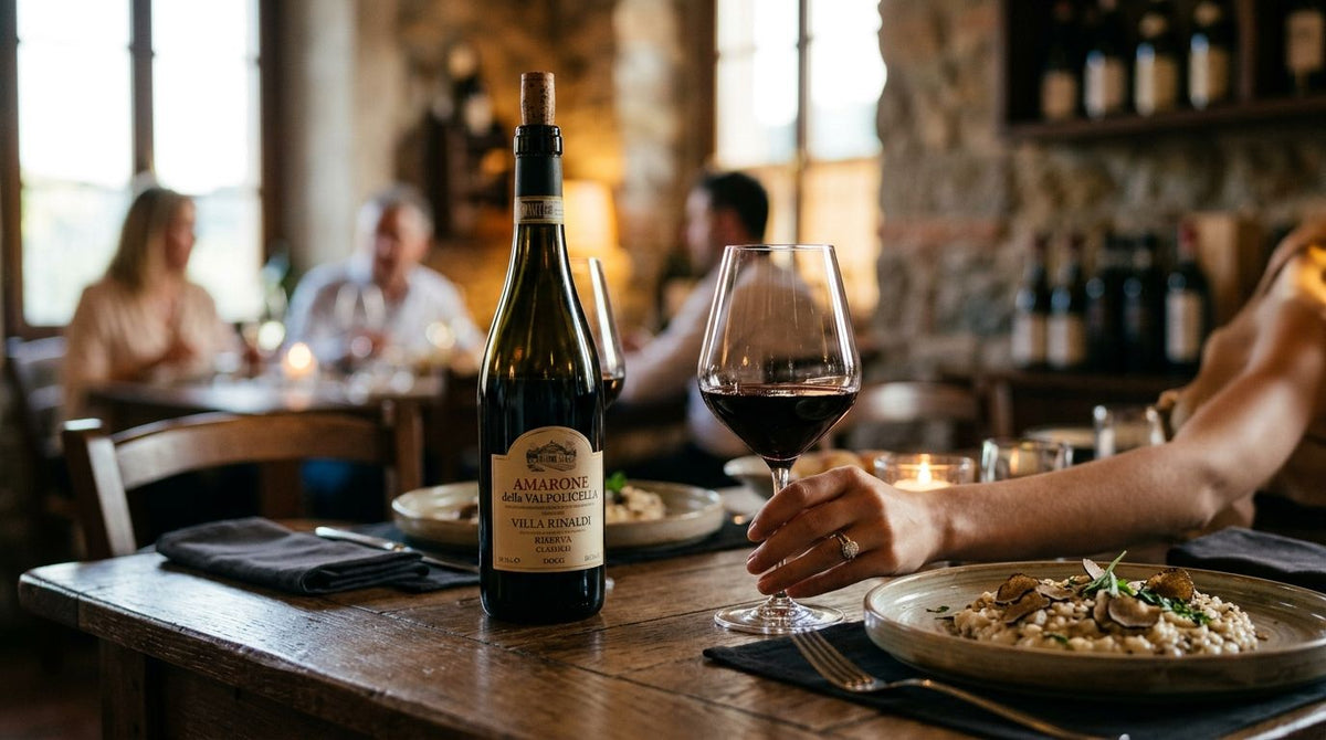 Amarone wine for a special occasion splurge