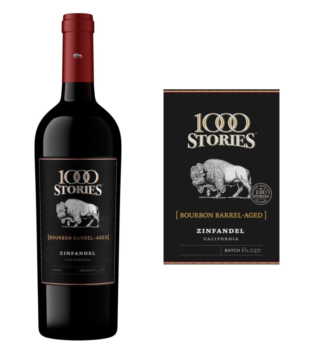 DAMAGED LABEL: 1000 Stories Bourbon Barrel-Aged Zinfandel 2022 (750 ml)