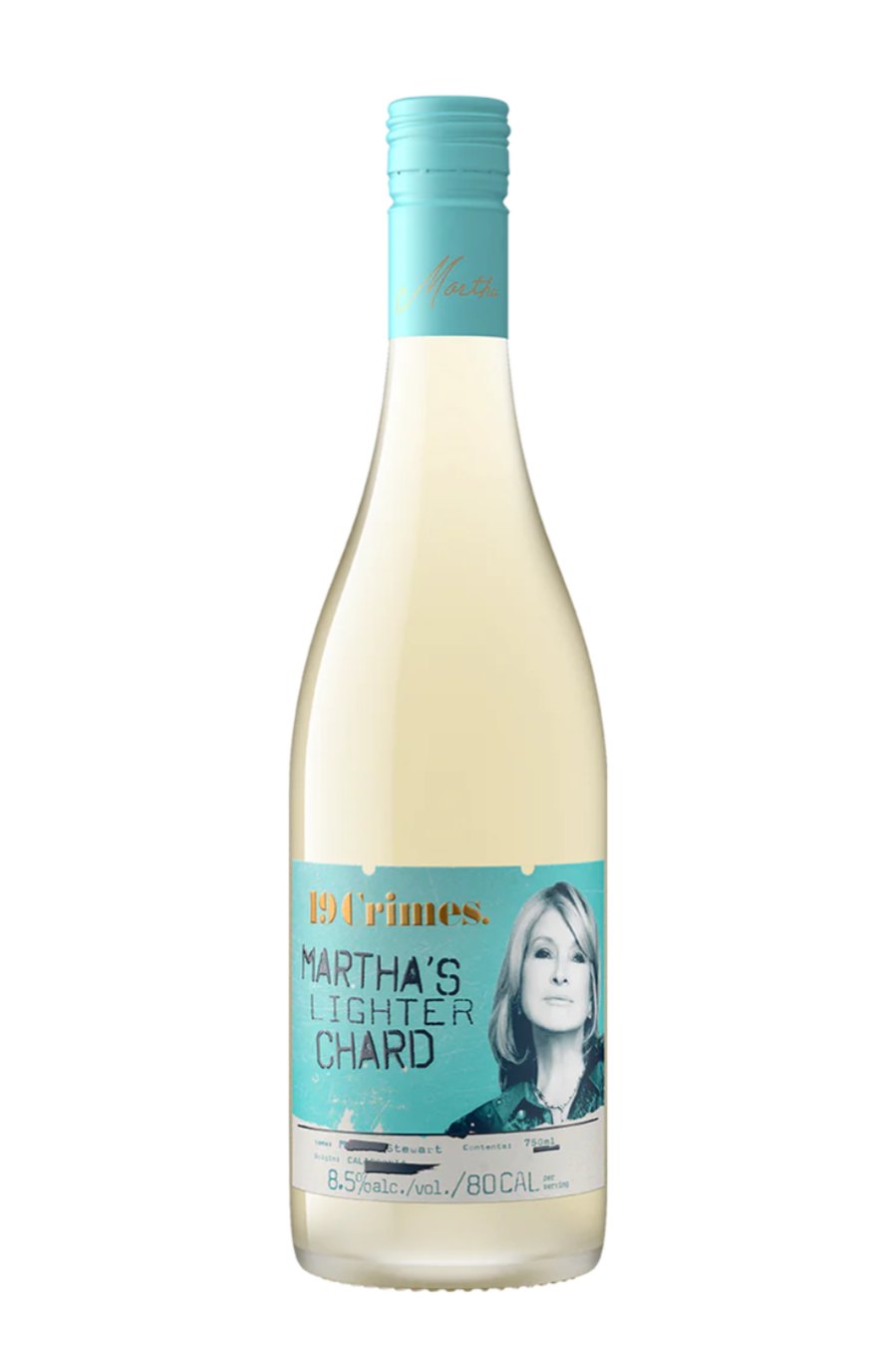 19 Crimes Lighter Martha's Chardonnay 2021 (750 ml)