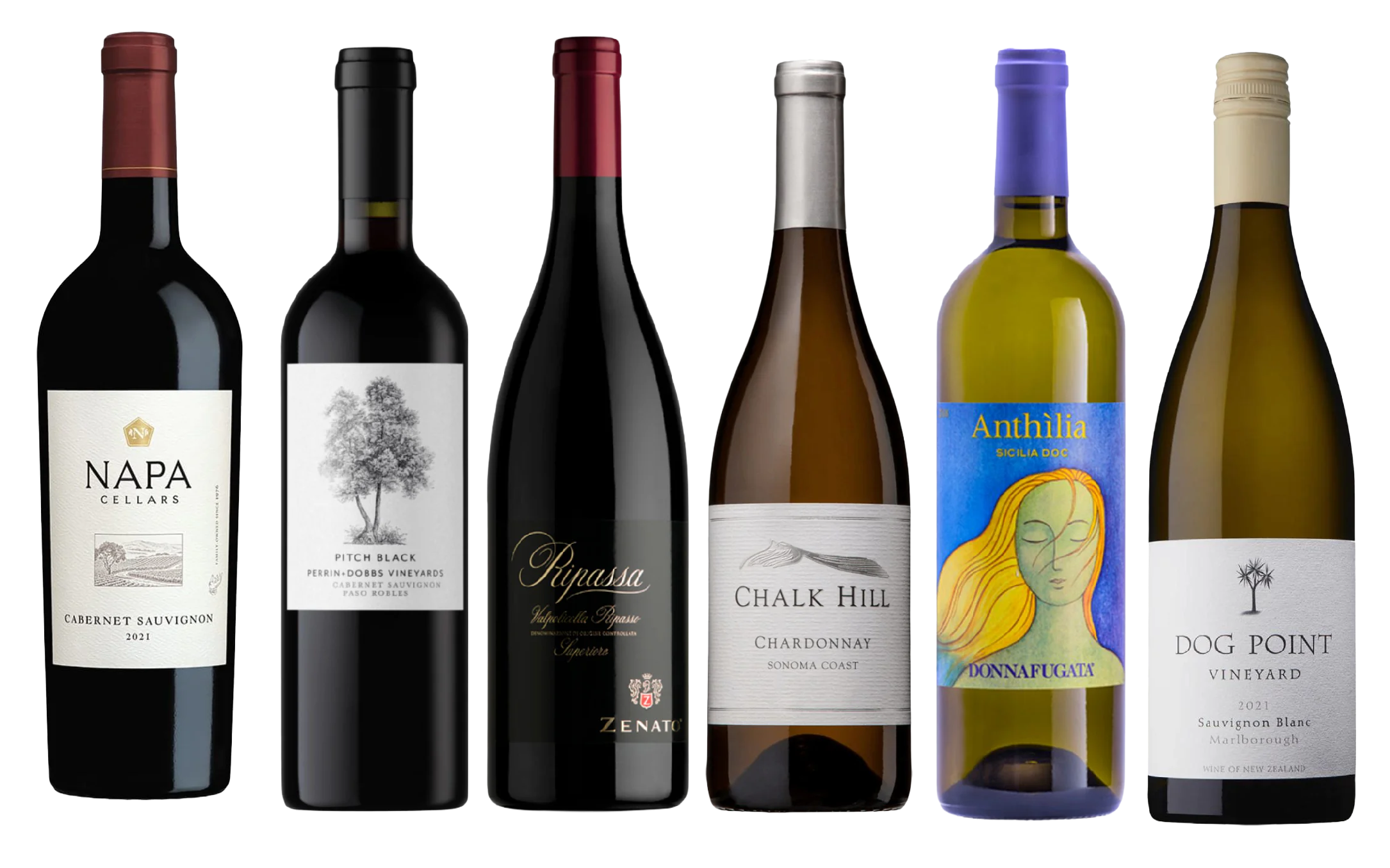 90+ Point Red & White Wine Variety Pack