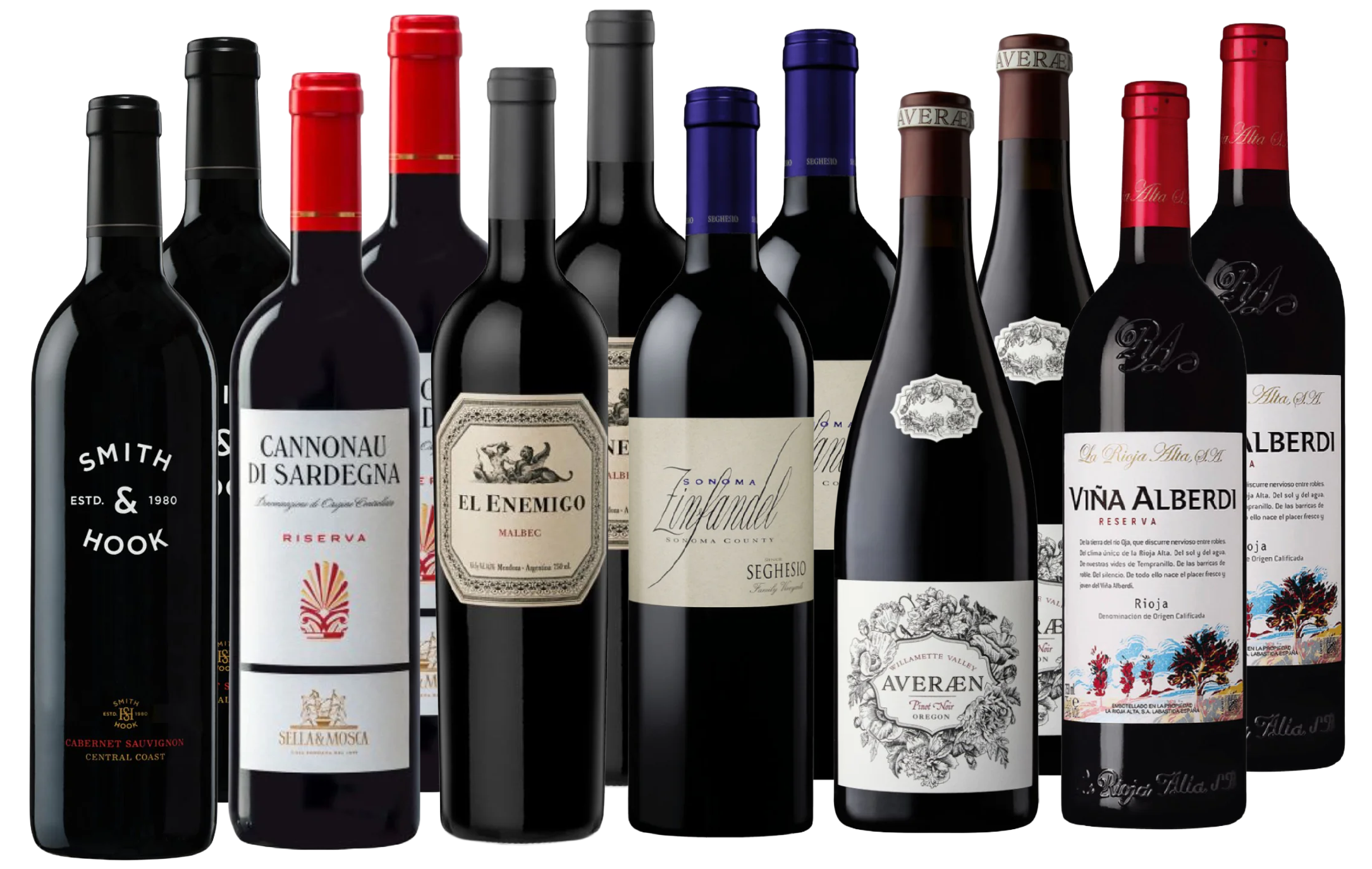 90+ Point Red Wine Variety Pack