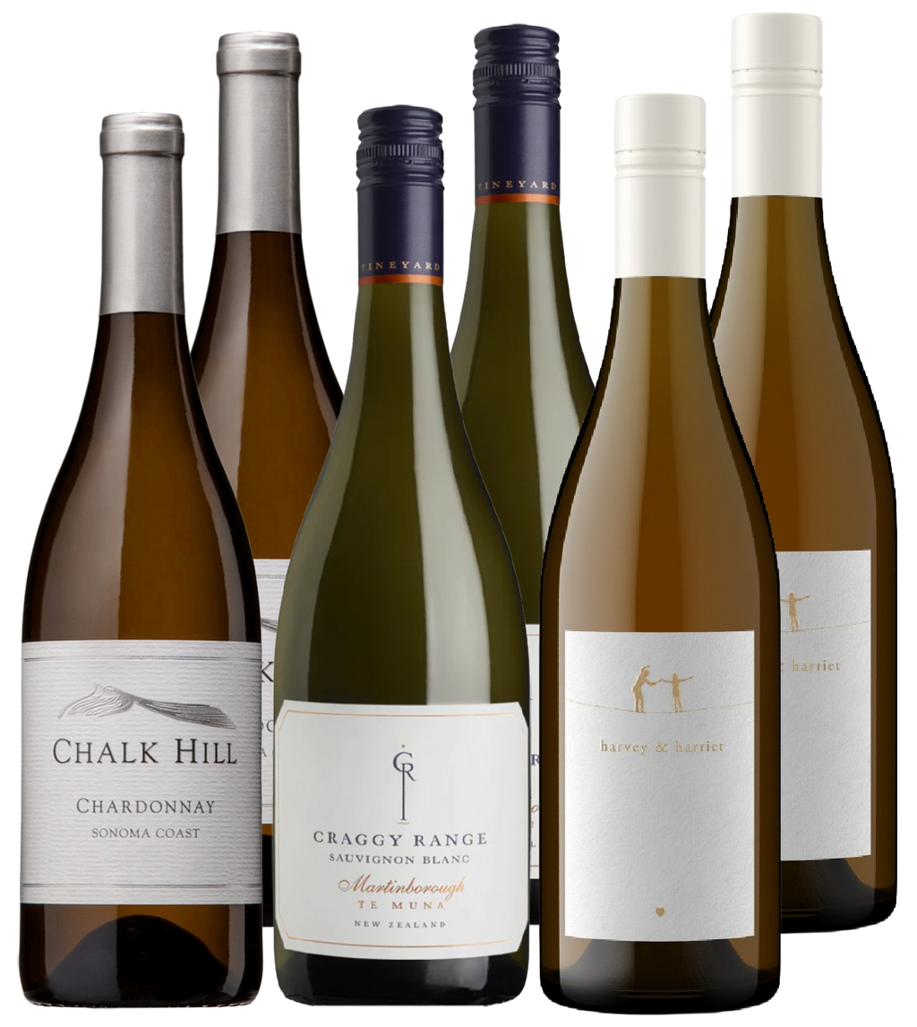 90+ Point White Wine Gift Set