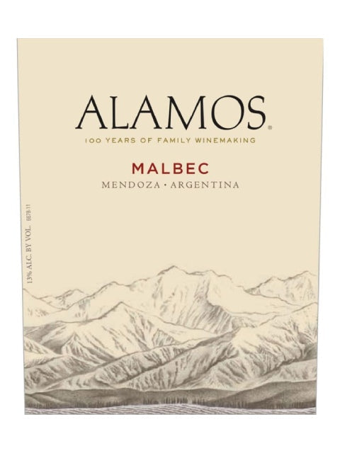 DAMAGED LABEL: Alamos Malbec (750 ml)